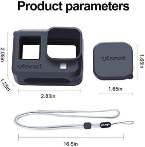 Custodia protettiva in silicone G8-3 GoPro Hero 8 con...