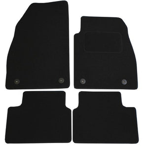 JVL 1315 Set di 4 tappetini per Auto su Misura Opel Insignia MK1, Nero
