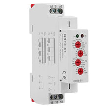 Carica l&#39;immagine nel visualizzatore di Gallery, Relè temporizzatore ciclo AC 230V GRT8-S1 Mini temporizzatore ciclo asimmetrico ON/OFF Relè tempo ciclo ripetuto