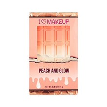 Carica l&#39;immagine nel visualizzatore di Gallery, I Heart Makeup, palette di trucchi, colore pesca brillante (etichetta in... - Ilgrandebazar