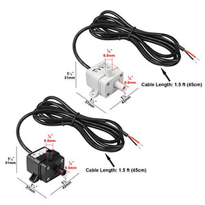 TSSS 12 V DC Submersible Micro pompa ad acqua senza spazzole 0,8 W 68 L/H...