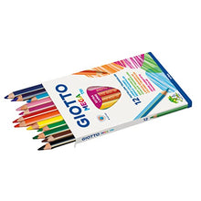 Carica l'immagine nel visualizzatore di Gallery, Giotto 220600 Gio Mega-Tri Astuccio 12 Maxi Pastelloni Colorati, Multicolore, 12 Unità, Confezione Da 1