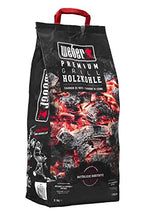 Carica l&#39;immagine nel visualizzatore di Gallery, Weber Premium Holzkohle carbonella di Alta qualità, Nero