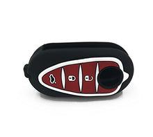 Carica l&#39;immagine nel visualizzatore di Gallery, Cover Custodia Silicone per Chiave Alfa Romeo 3 Tasti Guscio Morbido...