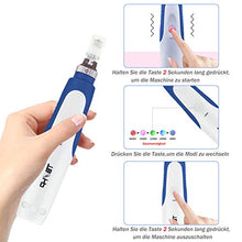Carica l&#39;immagine nel visualizzatore di Gallery, Derma pen Stamp Electric Pen timbro regolabile da 0.25mm-2.0mm per la... - Ilgrandebazar