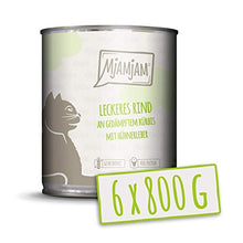 Carica l&#39;immagine nel visualizzatore di Gallery, MjAMjAM Mangime Umido per Gatti, Delizioso Bovino Accompagnato da Zucca...