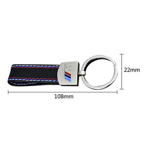 Steadyuf Portachiavi da Auto in Metallo per BMW M M3 M5 E36 E39 E60 F10 F30...