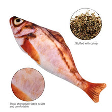 Carica l&#39;immagine nel visualizzatore di Gallery, Dokpav 4PCS 20CM Simulazione Peluche di Pesce, Giocattoli per Gatto,...