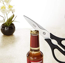 Carica l'immagine nel visualizzatore di Gallery, AmazonBasics - Forbici multifunzione da cucina, modello Premium - Ilgrandebazar