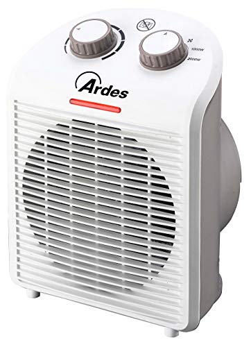 Olimpia Splendid, Caldo Funky, Termoventilatore con potenza fino a 2000W, Riscaldamento, Protezione IP21 e antiribaltamento