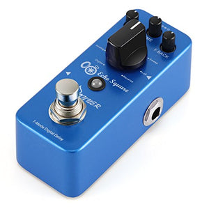 Donner Echo Square 7 Modi Delay Effetto a pedale per chitarra