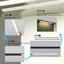 Carica l&#39;immagine nel visualizzatore di Gallery, Lampada da Armadio, TASMOR Luce Armadio Led con Sensore, Auto On/Off 1 Pezzo - Ilgrandebazar