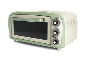 Ariete 979 - Forno Elettrico di Design 18 Litri, Idoneo per pizza da 30 Verde - Ilgrandebazar