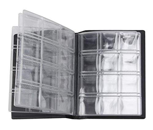 1Pcs Black 10 Pages 120 Pockets Coin Collection Album Commemorative Coins... - Ilgrandebazar
