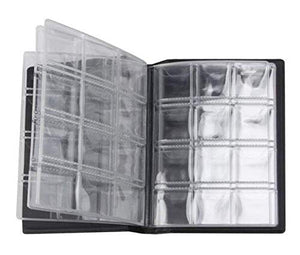 1Pcs Black 10 Pages 120 Pockets Coin Collection Album Commemorative Coins... - Ilgrandebazar