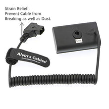 Carica l&#39;immagine nel visualizzatore di Gallery, Alvin&#39;s Cables NP F550 Dummy Batteria per D-Tap cavo di Cavo a spirale