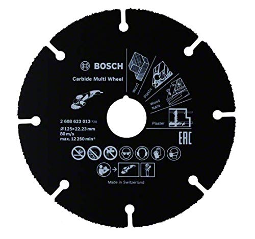 Bosch 2608623013 – Lama a disco universale in carburo per smerigliatrice,... - Ilgrandebazar