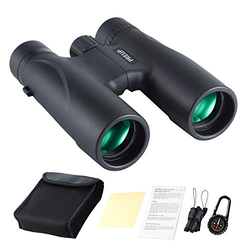 PREUP Binocolo Professionale 12 * 32, Bambini Con Bussola, 12*32