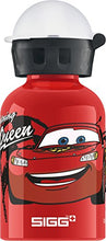 Carica l&#39;immagine nel visualizzatore di Gallery, Sigg Cars Lightning MC Queen, Borraccia d&#39;Acqua Unisex Bambini, Rosso, 0.3 L