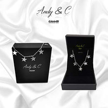 Carica l&#39;immagine nel visualizzatore di Gallery, Andy &amp; C Cielo Stellato Collana Donna Acciao Inossidabile Oro e Argento - Ilgrandebazar
