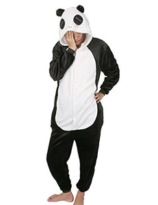 LATH.PIN Pigiama Panda Donna Kigurumi Unisex M per alto 158-168 cm, - Ilgrandebazar