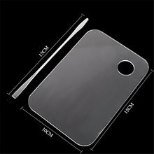 Carica l&#39;immagine nel visualizzatore di Gallery, CFtrum Palette In acrilico Con La Spatola Strumento Cosmetici Professionista... - Ilgrandebazar