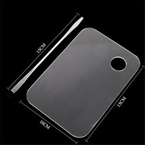 CFtrum Palette In acrilico Con La Spatola Strumento Cosmetici Professionista... - Ilgrandebazar