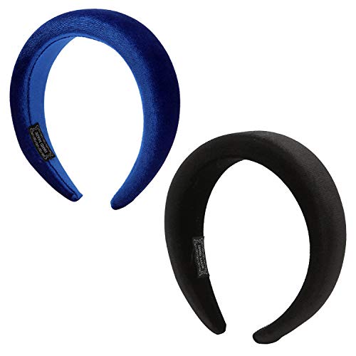 Folora Fasce per capelli imbottite in velluto 2 pezzi Moda accessori per... - Ilgrandebazar
