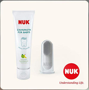 NUK 10256396 - Set per l'igiene orale dei bambini, composto da dentifricio... - Ilgrandebazar