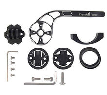 Carica l'immagine nel visualizzatore di Gallery, TrustFire - Supporto da Manubrio per Bicicletta GPS Go PRO Garmin Edge, Nero