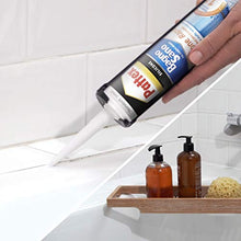 Carica l&#39;immagine nel visualizzatore di Gallery, Pattex Bagno Sano Silicone Rapido, silicone trasparente sigillante ad...