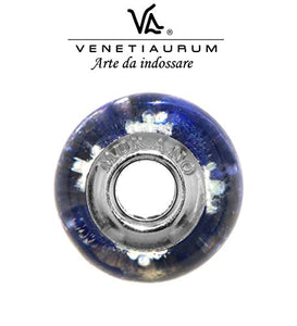 Venetiaurum - Charm In Vetro Originale Di Murano E Argento 925 - Gioiello...