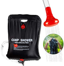 Carica l'immagine nel visualizzatore di Gallery, FANDE Borsa per Doccia Solare, 20L Portatile, Solare...