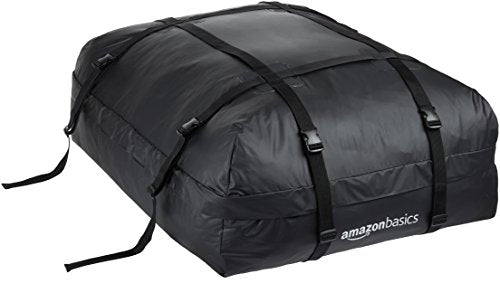 AmazonBasics - Borsa portatutto per tetto dell’auto, Nero, 425 L - Ilgrandebazar