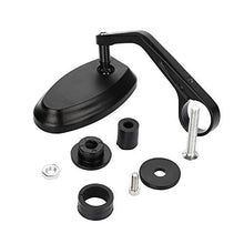 Carica l&#39;immagine nel visualizzatore di Gallery, Yizhet 1 coppia Specchietti retrovisori moto nero Universali 7/8&quot; 22mm... - Ilgrandebazar