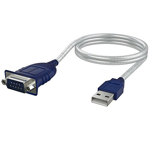 Sabrent Cavo Convertitore da USB 2.0 a Seriale (9 pin) DB-9 RS-232 0,60 M