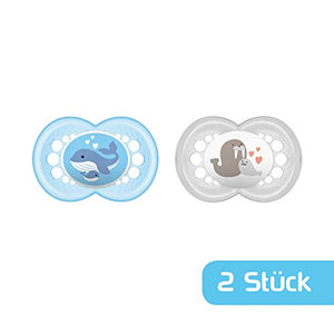 MAM 706011 - Ciuccio "Original" in silicone per bambini dai 16 mesi su,... - Ilgrandebazar
