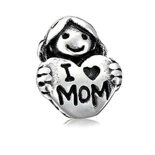 Carica l'immagine nel visualizzatore di Gallery, Andante-stones in argento "I Love Mamma" IO amo la mia mamma - Element... - Ilgrandebazar