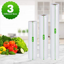 Carica l&#39;immagine nel visualizzatore di Gallery, Sottovuoto-rotoli per alimenti-conservazione 6 Rotoli (15+20+28)*300cm