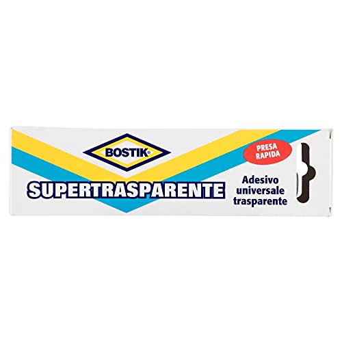 BOSTIK Supertrasparente adesivo a contatto universale superforte a 125 gr - Ilgrandebazar