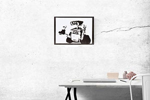 Poster Wall-E Handmade Graffiti Street Art - Artwork