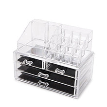 Carica l'immagine nel visualizzatore di Gallery, Cosmetic Organizer a 20 Scomparti Porta Trucchi Con Pennelli