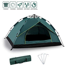 Carica l&#39;immagine nel visualizzatore di Gallery, Soontrans Tenda da Campeggio 3-4 Personas Spiaggia Pop Up...