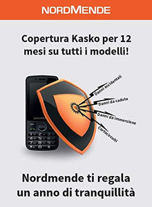 Nordmende Easyhome200 Telefono Fisso, Vivavoce, Tasti grandi, Avviso Nero - Ilgrandebazar