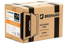 Carica l&#39;immagine nel visualizzatore di Gallery, Brihard Home Cassaforte Elettronica, 20x31x20cm (HxWxD), (20x31x20cm) - Ilgrandebazar