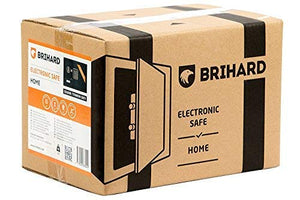 Brihard Home Cassaforte Elettronica, 20x31x20cm (HxWxD), (20x31x20cm) - Ilgrandebazar