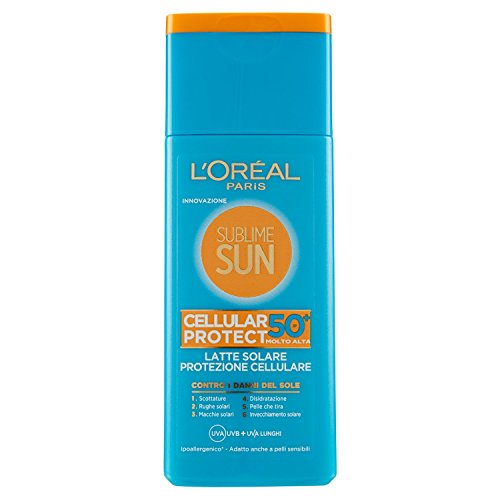L'Oréal Paris Sublime Sun Cellular Protect, Latte Solare Protezione 200 ml