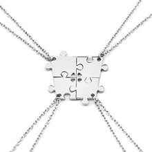 Carica l&#39;immagine nel visualizzatore di Gallery, Elegant Rose, set di 4 collanine dell’amicizia, con ciondolo a forma di... - Ilgrandebazar