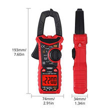 Carica l'immagine nel visualizzatore di Gallery, Proster Misuratore Corrente Alternativa AC 600A Pinza Amperometrica LCD TRMS...