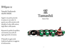 Carica l&#39;immagine nel visualizzatore di Gallery, Bracciale tibetano buddista Tamashii in Agata Verde MainApps - Ilgrandebazar
